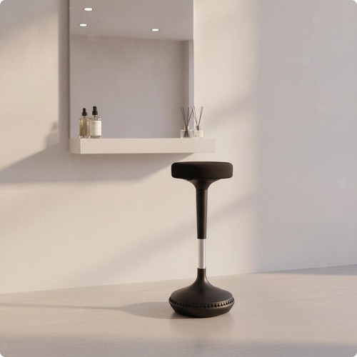 Sitzhocker mit schwingeffekt - sitzhocker,